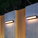 Loni | Solar Linear Outdoor Wall Light with 3 Colour Changing LED and IP65 Rating, Two Sizes