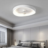 Pelor | Modern Minimalist Ceiling Fan with Stepless Dimmable LED and Remote Control for Bedroom and Living Room