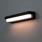 Loni | Solar Linear Outdoor Wall Light with 3 Colour Changing LED and IP65 Rating, Two Sizes