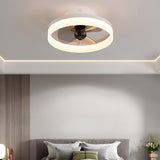 Bano | Modern Ceiling Fan with LED Light, Reversible DC Motor and Clear Blades for Living Room and Bedroom