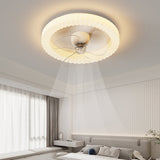 Varin | Scandinavian Ceiling Fan with Full Spectrum Dimmable LED and Remote Control for Living Room and Bedroom
