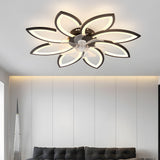 Denor | Modern Ceiling Fan with Dimmable LED, Reversible Motor and Remote Control for Living Room and Bedroom