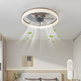 Corin | Modern Nordic Ceiling Fan with LED Light and Remote Control in Four Colours for Living Room and Bedroom