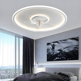 Doro | Modern Ceiling Fan with LED Light, Remote Control and 3 Colour Temperatures for Living Room and Bedroom