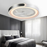 Kemi | Modern Ceiling Fan with LED Light, 5-Blade DC Motor and 6 Speed Settings for Living Room and Bedroom