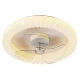 Varin | Scandinavian Ceiling Fan with Full Spectrum Dimmable LED and Remote Control for Living Room and Bedroom