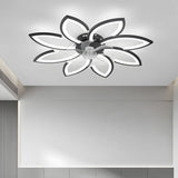 Denor | Modern Ceiling Fan with Dimmable LED, Reversible Motor and Remote Control for Living Room and Bedroom