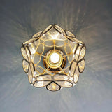 Velunae | Elegant Flower Ceiling Light with Acrylic Shade for Bedrooms, Hallways and Living Rooms