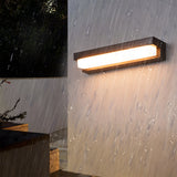 Loni | Solar Linear Outdoor Wall Light with 3 Colour Changing LED and IP65 Rating, Two Sizes
