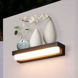 Loni | Solar Linear Outdoor Wall Light with 3 Colour Changing LED and IP65 Rating, Two Sizes