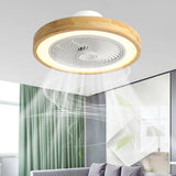 Solven | Japanese Style Solid Wood Ceiling Fan with Dimmable LED and Remote Control for Bedroom and Living Room