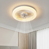 Varin | Scandinavian Ceiling Fan with Full Spectrum Dimmable LED and Remote Control for Living Room and Bedroom
