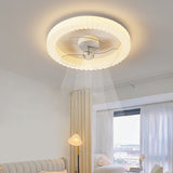 Varin | Scandinavian Ceiling Fan with Full Spectrum Dimmable LED and Remote Control for Living Room and Bedroom