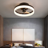 Bano | Modern Ceiling Fan with LED Light, Reversible DC Motor and Clear Blades for Living Room and Bedroom