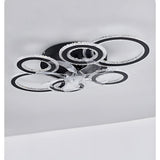 Selo | Large Ceiling Fan with Remote Control, Reversible DC Motor and Tri-Colour LED for Living Room and Bedroom