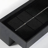 Loni | Solar Linear Outdoor Wall Light with 3 Colour Changing LED and IP65 Rating, Two Sizes