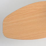Malven | Natural Wood Ceiling Fan with Tri-Colour LED Light and Remote Control for Living Room and Bedroom