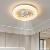 Varin | Scandinavian Ceiling Fan with Full Spectrum Dimmable LED and Remote Control for Living Room and Bedroom