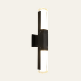 Nalo | Slim Outdoor Wall Light with IP65 Rating in Aluminium and Acrylic with Warm, Neutral or Cool White LED