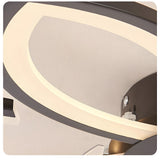 Denor | Modern Ceiling Fan with Dimmable LED, Reversible Motor and Remote Control for Living Room and Bedroom