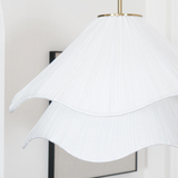 Almirae | Japandi Fabric Pendant Light with Warm Glow for Modern Interiors