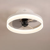 Bano | Modern Ceiling Fan with LED Light, Reversible DC Motor and Clear Blades for Living Room and Bedroom