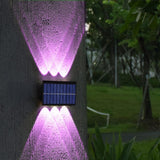 Tovi | Solar Up and Down Outdoor Wall Light with IP65 Rating and 480 Lumen LED for Garden and Patio