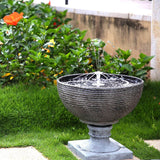 Orvien | Solar Fountain Pump with LED Lights and 4 Spray Modes for Birdbath, Pond and Garden