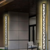Droven | Linear LED Outdoor Wall Light with IP65 Rating in Six Lengths for Garden, Patio and Terrace