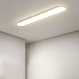 Serava | Luxury Thin Oval Ceiling Light Modern Minimalist LED Flush Mount for Living Room and Bedroom
