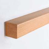 Zelora | Modern Wooden Wall Lamp Linear LED Wall Light with 3 Colour Modes for Contemporary Interiors