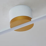 Lunorix | Modern Linear Ceiling Light Slim LED Flush Mount for Contemporary Living Room and Bedroom Lighting