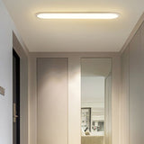 Serava | Luxury Thin Oval Ceiling Light Modern Minimalist LED Flush Mount for Living Room and Bedroom