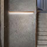Zelora | Modern Wooden Wall Lamp Linear LED Wall Light with 3 Colour Modes for Contemporary Interiors