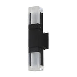 Nalo | Slim Outdoor Wall Light with IP65 Rating in Aluminium and Acrylic with Warm, Neutral or Cool White LED