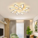 Lysellea | Contemporary Flower Ceiling Light with Integrated LED and Decorative Acrylic Design
