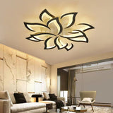 Lysellea | Contemporary Flower Ceiling Light with Integrated LED and Decorative Acrylic Design