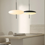 Avelyne | Japandi Eclipse Pendant Light with Acrylic Disc Design for Dining and Living Spaces