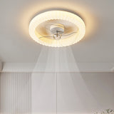 Varin | Scandinavian Ceiling Fan with Full Spectrum Dimmable LED and Remote Control for Living Room and Bedroom