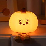 Amoura | Cute LED Night Light Rechargeable Soft Silicone Bedside Lamp