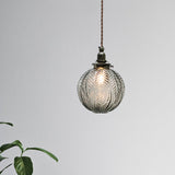 Arelia | Colonial Smoked Glass Mini Pendant Light with Elegant Hanging Design