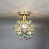 Velunae | Elegant Flower Ceiling Light with Acrylic Shade for Bedrooms, Hallways and Living Rooms