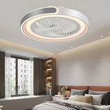 Kemi | Modern Ceiling Fan with LED Light, 5-Blade DC Motor and 6 Speed Settings for Living Room and Bedroom