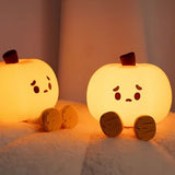 Amoura | Cute LED Night Light Rechargeable Soft Silicone Bedside Lamp