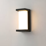 Ova | Waterproof Black Aluminium Outdoor Wall Light with IP65 Rating in Horizontal and Vertical, Four Sizes