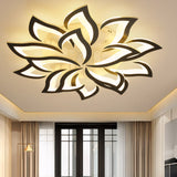 Lysellea | Contemporary Flower Ceiling Light with Integrated LED and Decorative Acrylic Design