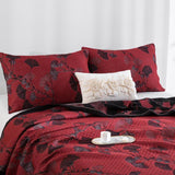 Talune | Organic Cotton Ginkgo Leaf Quilt with Breathable 3-Layer Jacquard Design