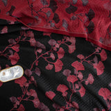 Talune | Organic Cotton Ginkgo Leaf Quilt with Breathable 3-Layer Jacquard Design