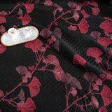 Talune | Organic Cotton Ginkgo Leaf Quilt with Breathable 3-Layer Jacquard Design