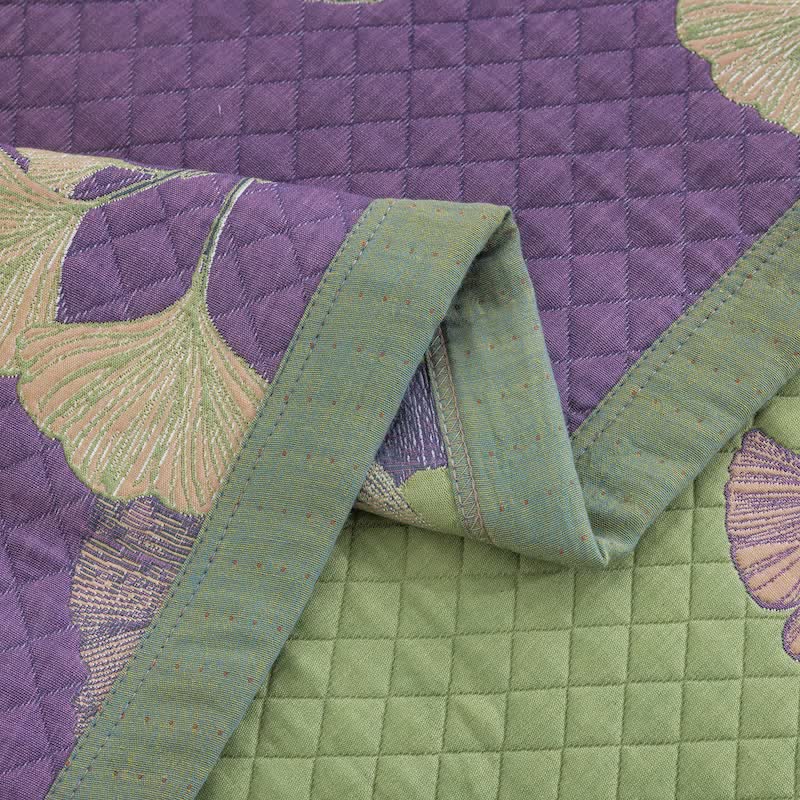 Georgie ginkgo quilt photo 11